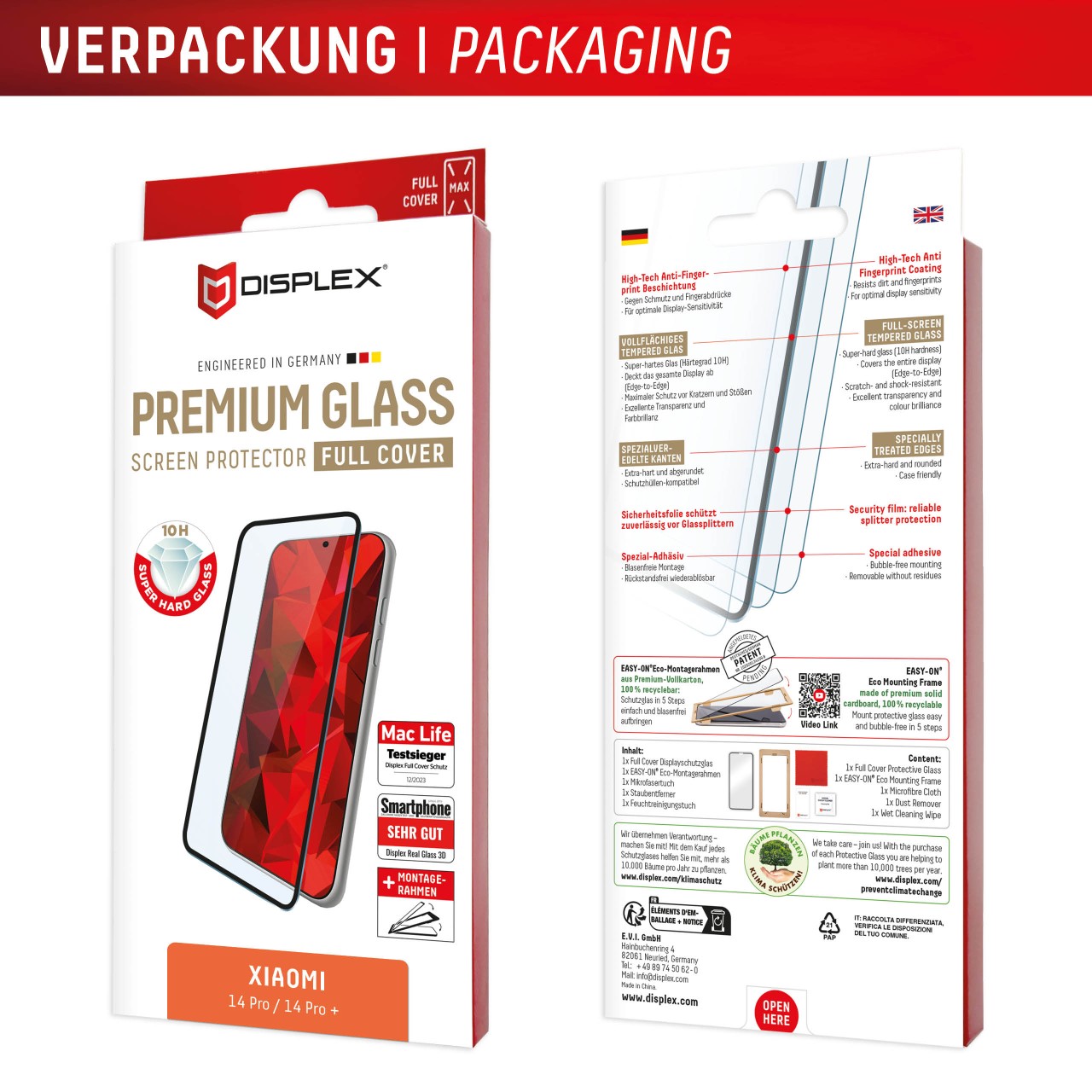 Xiaomi Redmi Note 13Pro+/ 14 Pro(+) Full Cover Screen Protector