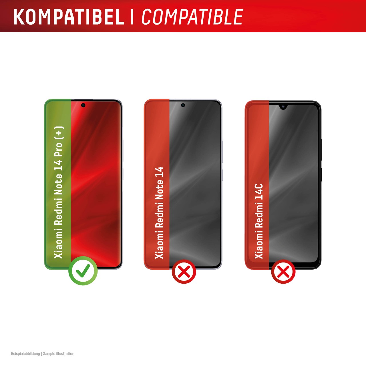 Xiaomi Redmi Note 13Pro+/ 14 Pro(+) Full Cover Screen Protector