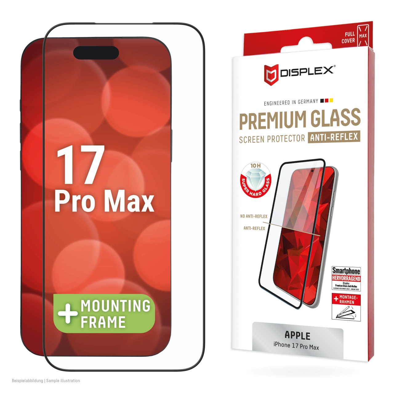 iPhone 17 Pro Max Premium Anti-Reflective Screen Protector
