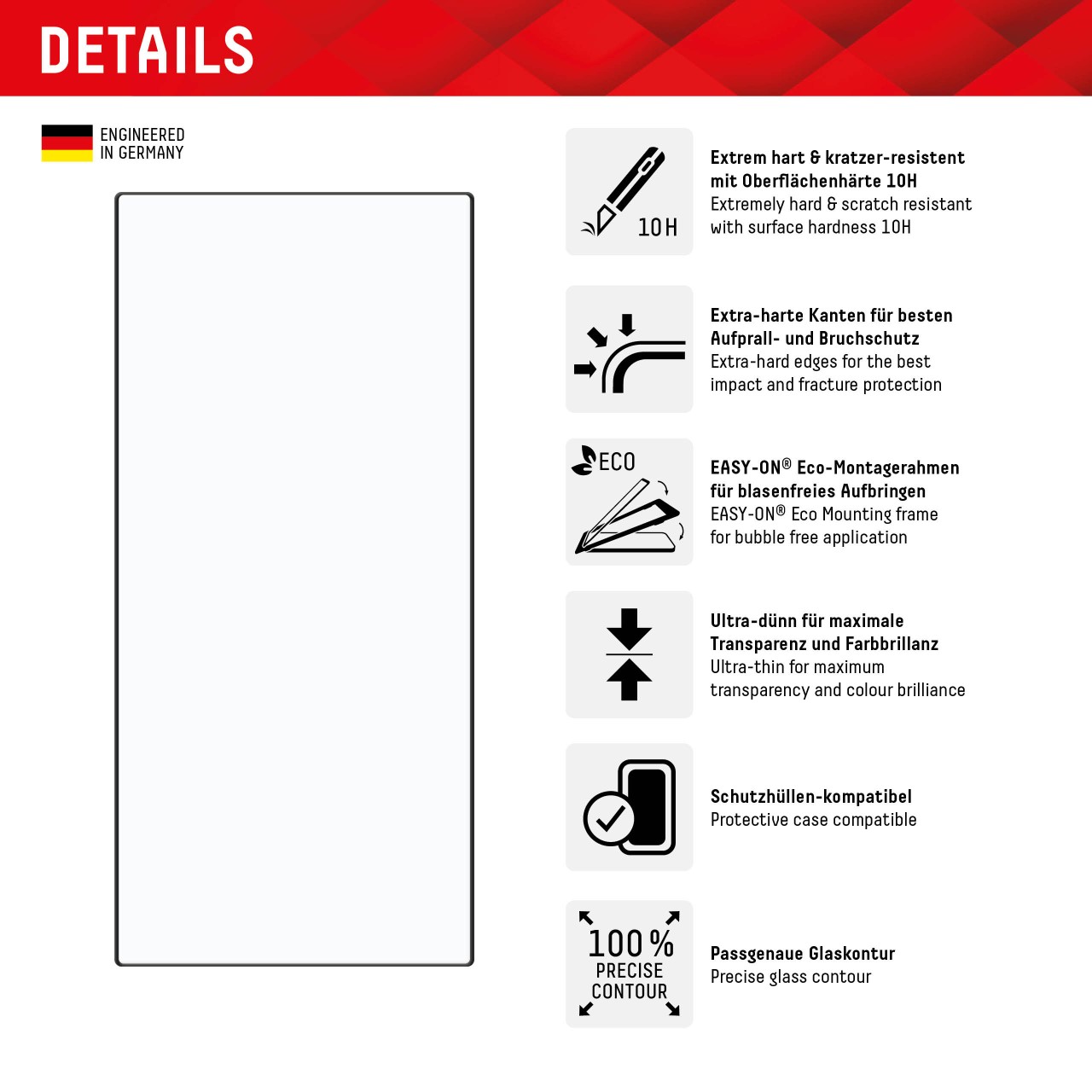 Samsung Galaxy S24 Ultra Full Cover Schutzglas + Schutzhülle