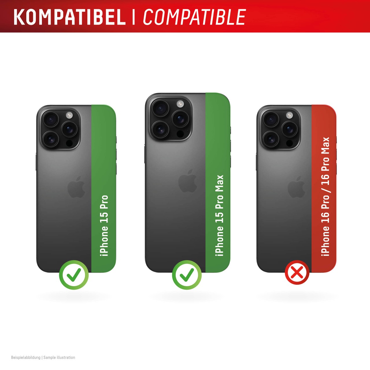 iPhone 15 Pro/15 Pro Max Premium camera protection single rings
