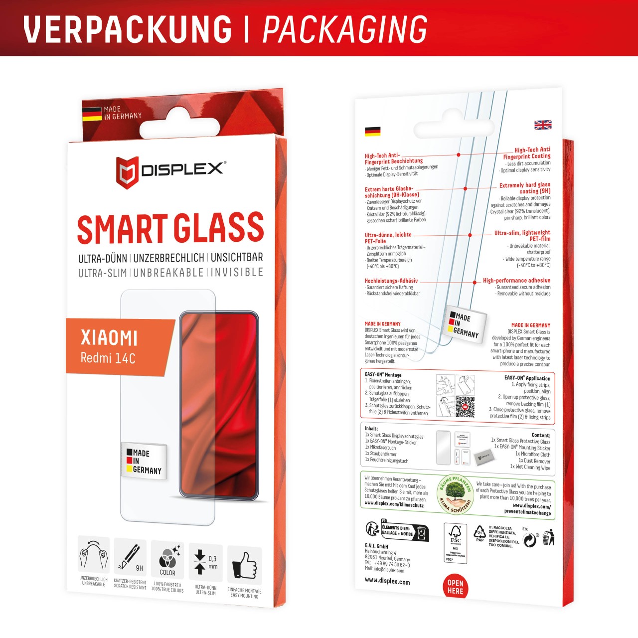 Xiaomi Redmi 14C Smart Glass (2D)