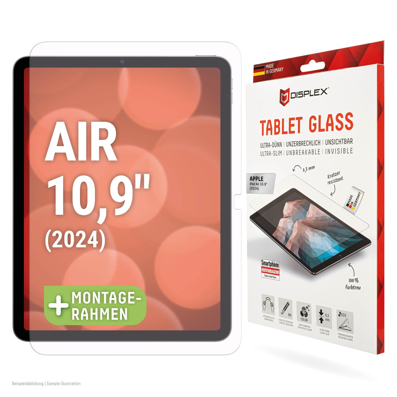 iPad Air 10,9" (6. Gen., 2024) Tablet Glass