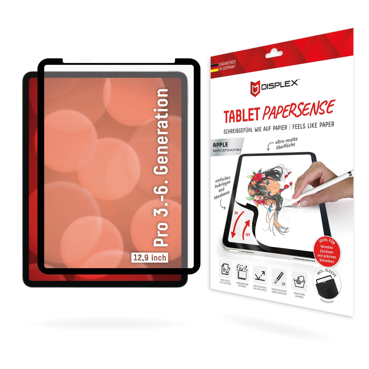 iPad Pro 12,9 (3 4 5 6 Gen) Tablet PaperSense