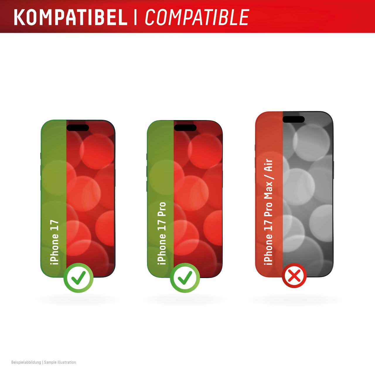 iPhone 17/17 Pro Premium Panzerglas