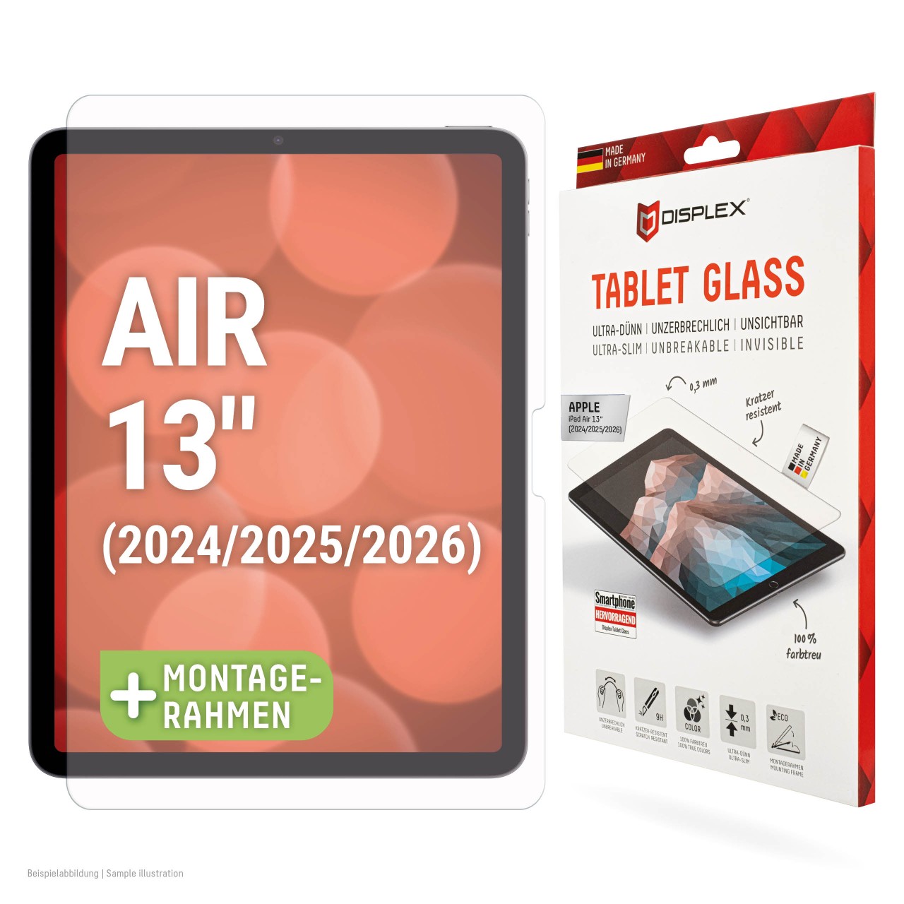 iPad Air 13" (2024/2025) Tablet Schutzfolie