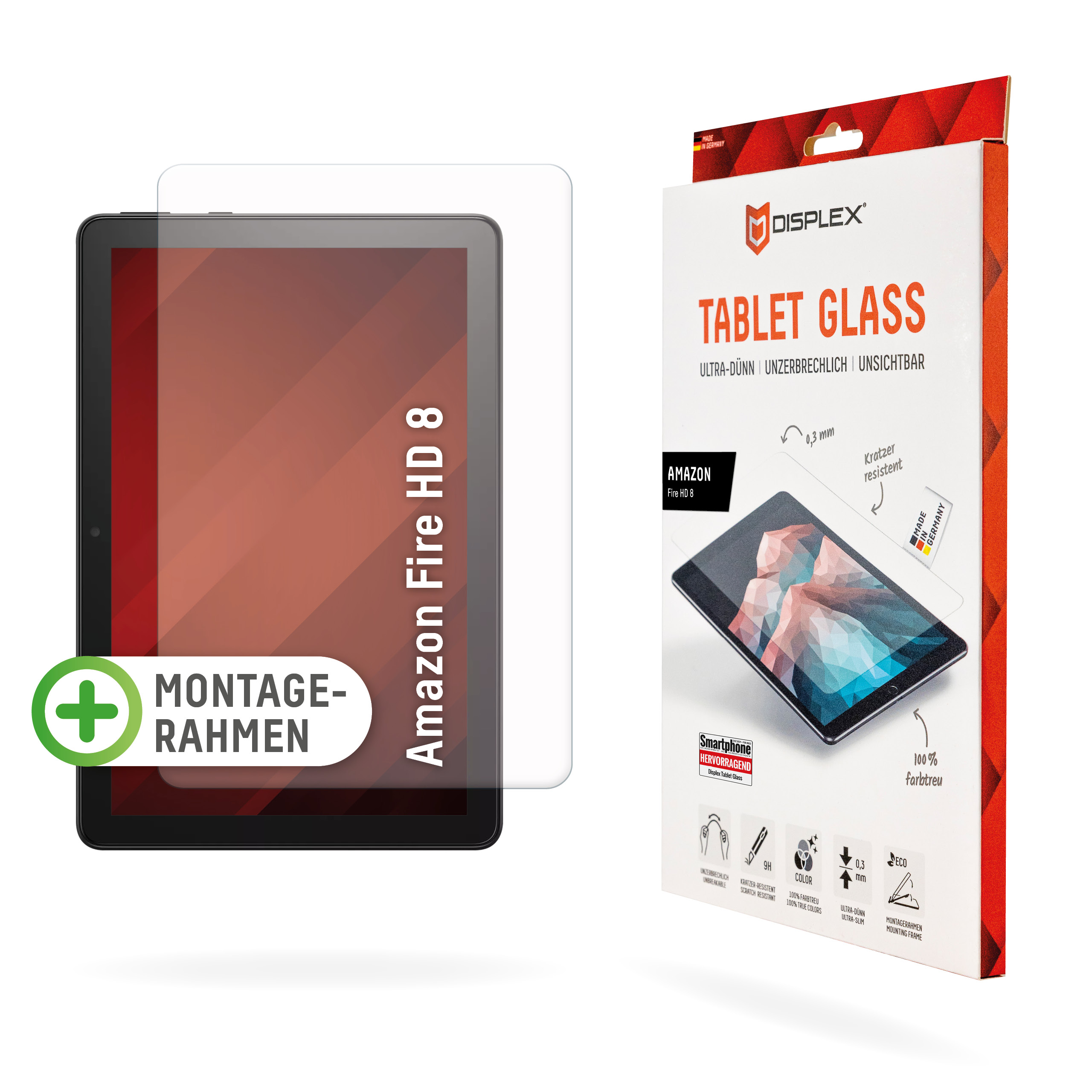 Amazon Fire HD8 Tablet Glass