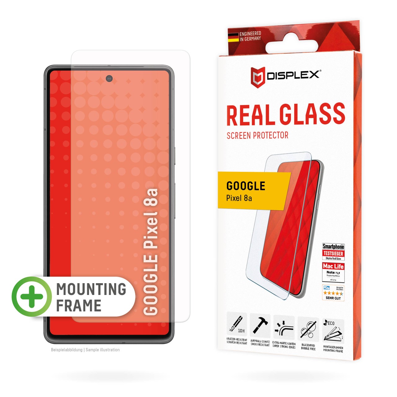 Google Pixel 8a Screen Protector (2D)