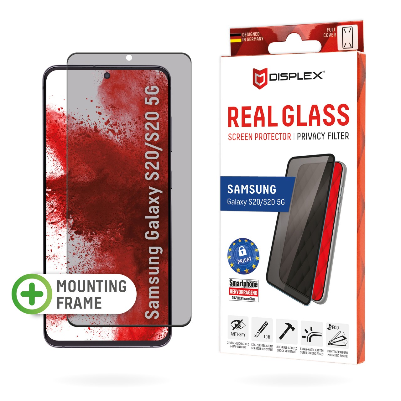 Galaxy S20/S20 5G Privacy Screen Protector
