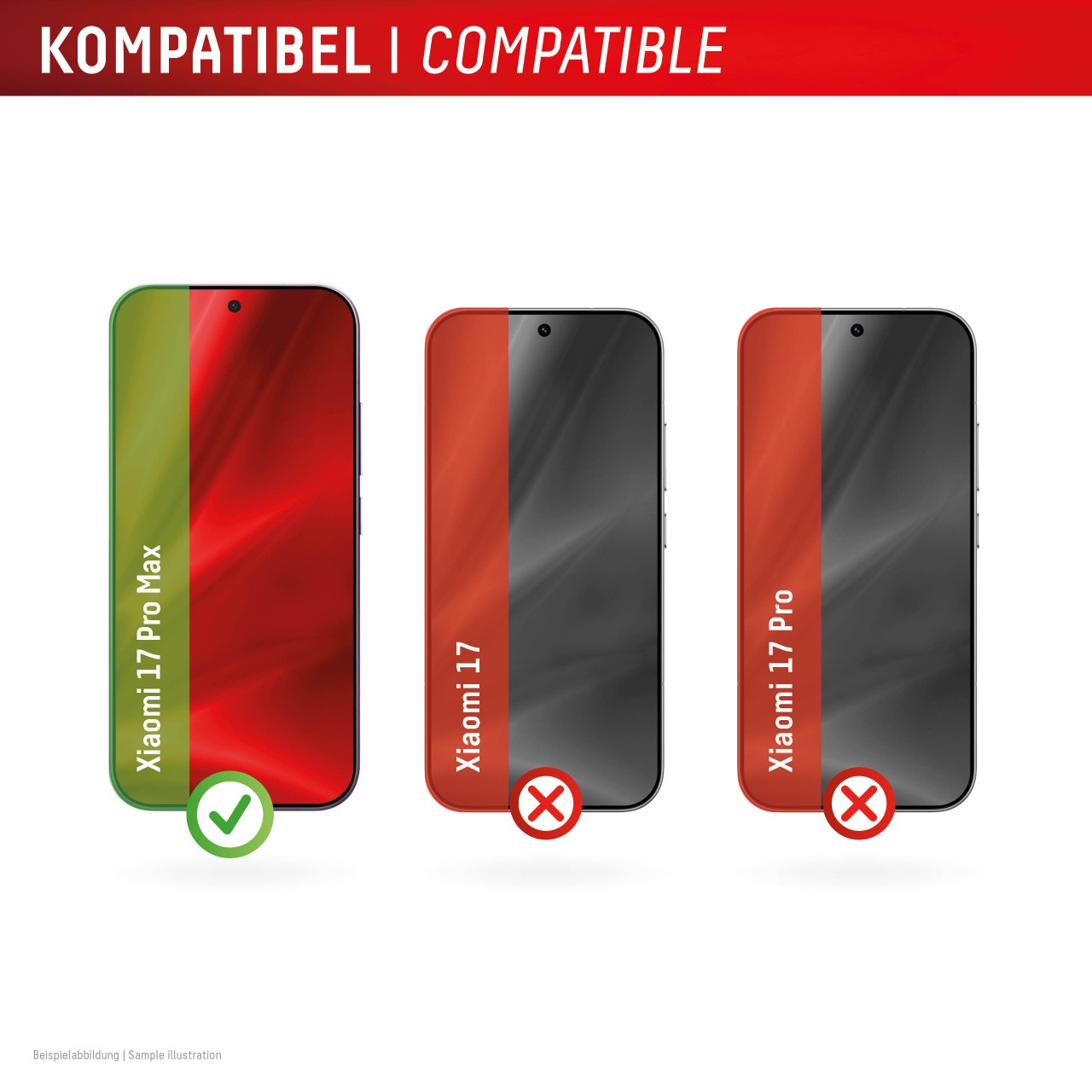 Xiaomi 17 Pro Max Displayschutzfolie (9H)