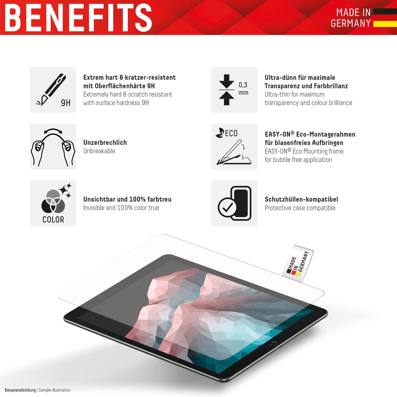 Apple iPad 10,9" (10. Gen., 2022)/iPad 11" (2025) Tablet Glass