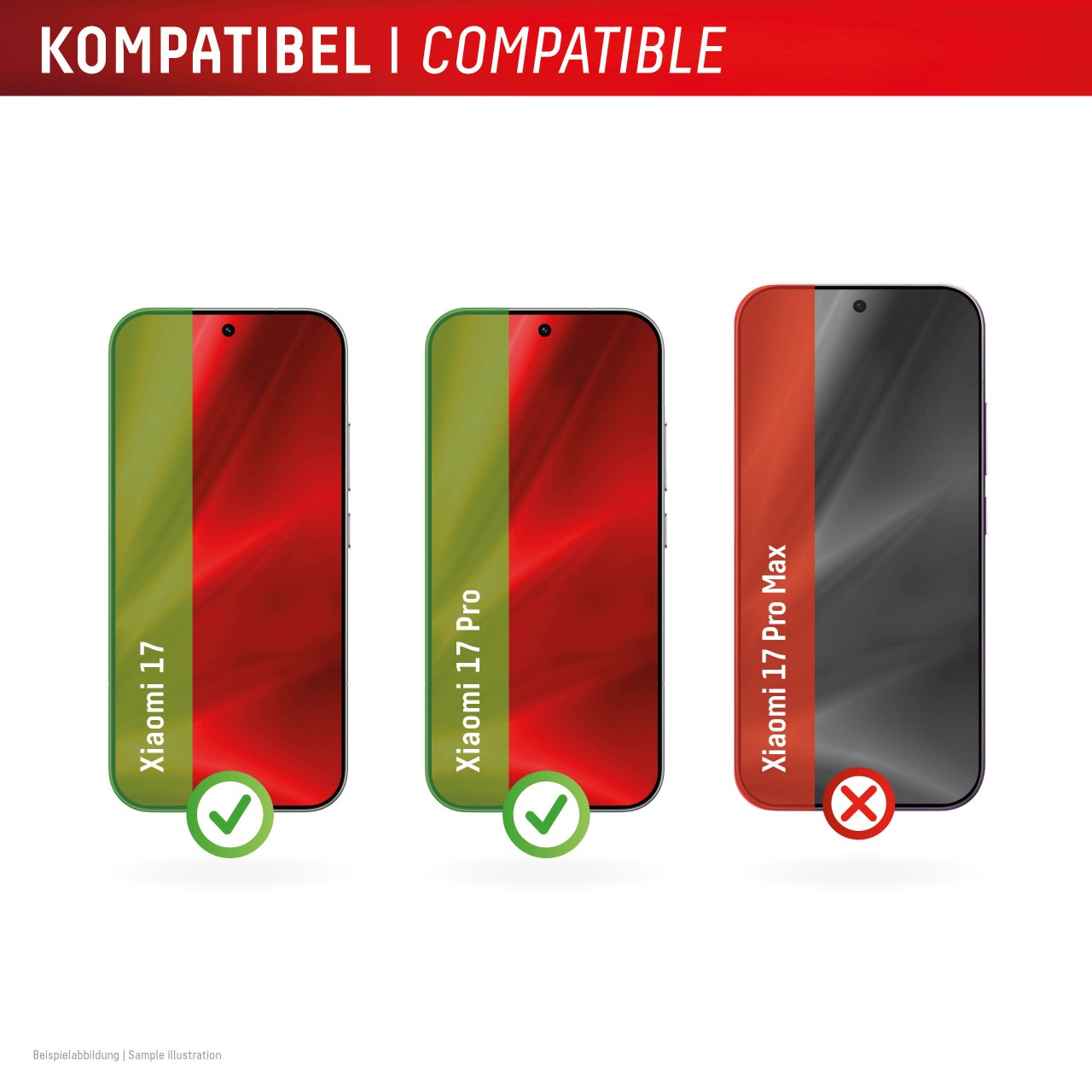 Xiaomi 17/17 Pro Displayschutzfolie (9H)