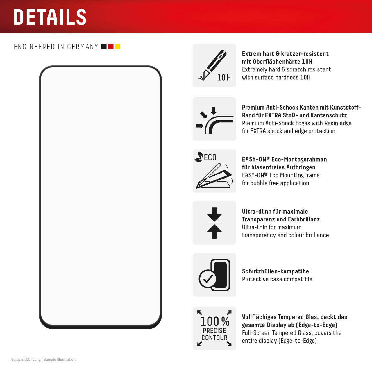 Samsung Galaxy S23 FE Full Cover Screen Protector