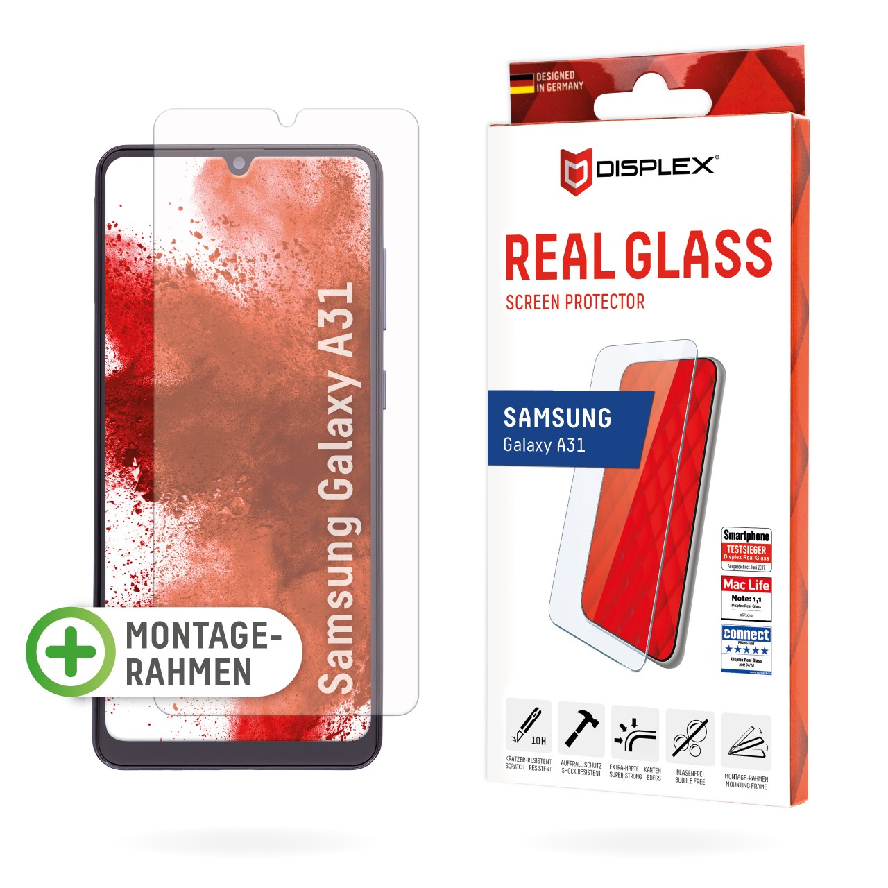 Samsung Galaxy A31 Schutzglas (2D)