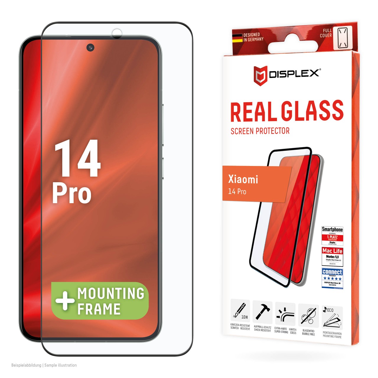 Xiaomi 14 Pro Full Cover Schutzglas