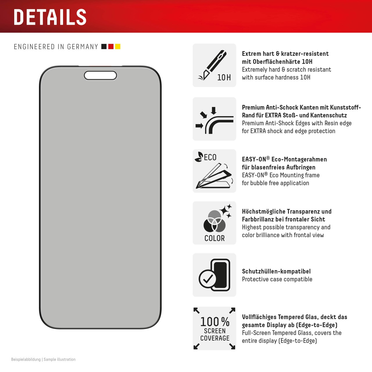 iPhone 17 Pro Max Privacy Screen Protector