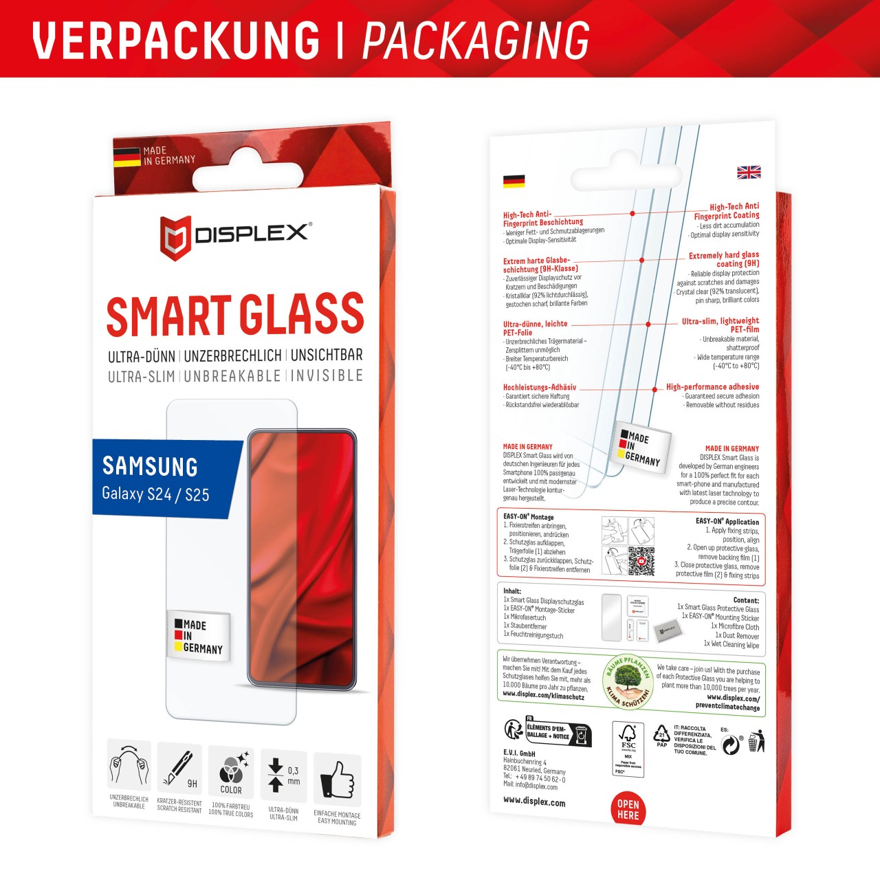 Samsung Galaxy S24/S25 Smart Glass (2D)