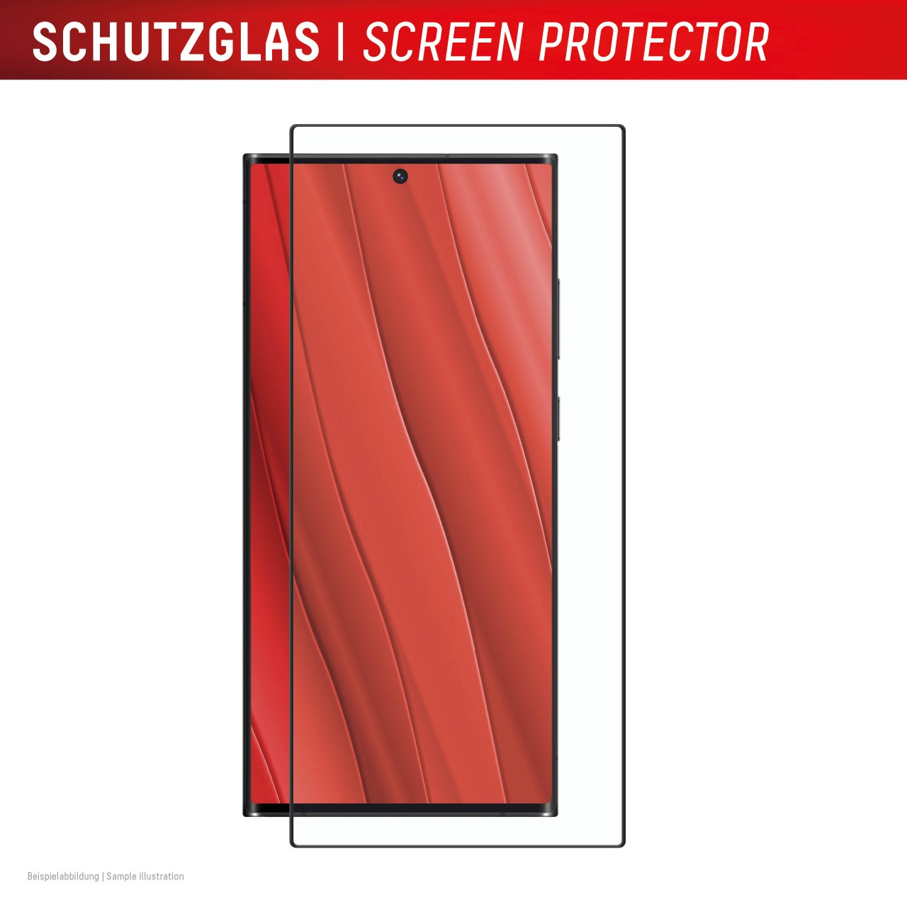 Premium Anti-Reflex Panzerglas (super-entspiegelt, FC) für Samsung S24 Ultra