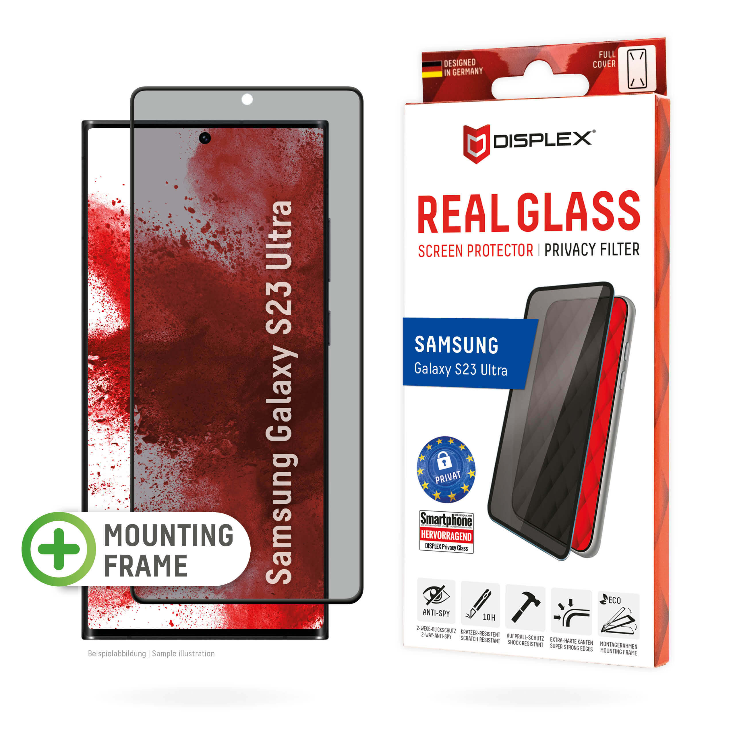 Galaxy S24 Ultra - Fonex armored glass screen protector, Cell phone  protection film, Protective films, Accessories