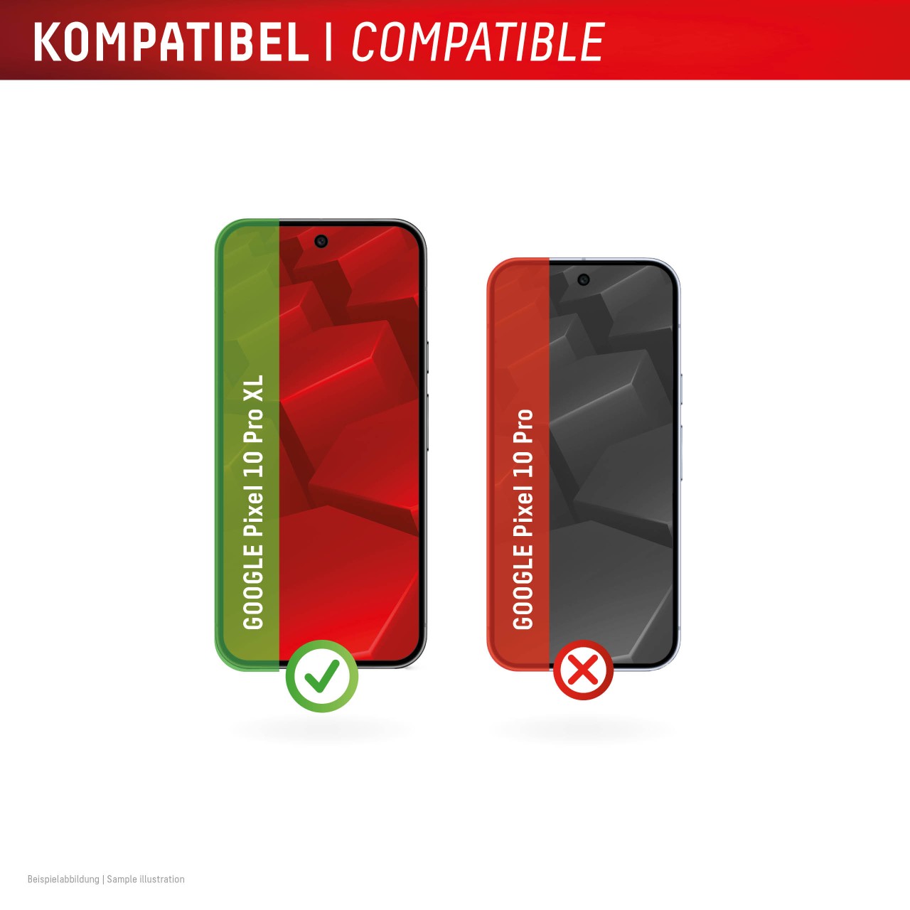 DISPLEX Panzerglas + Handyhülle Google Pixel 10 Pro XL