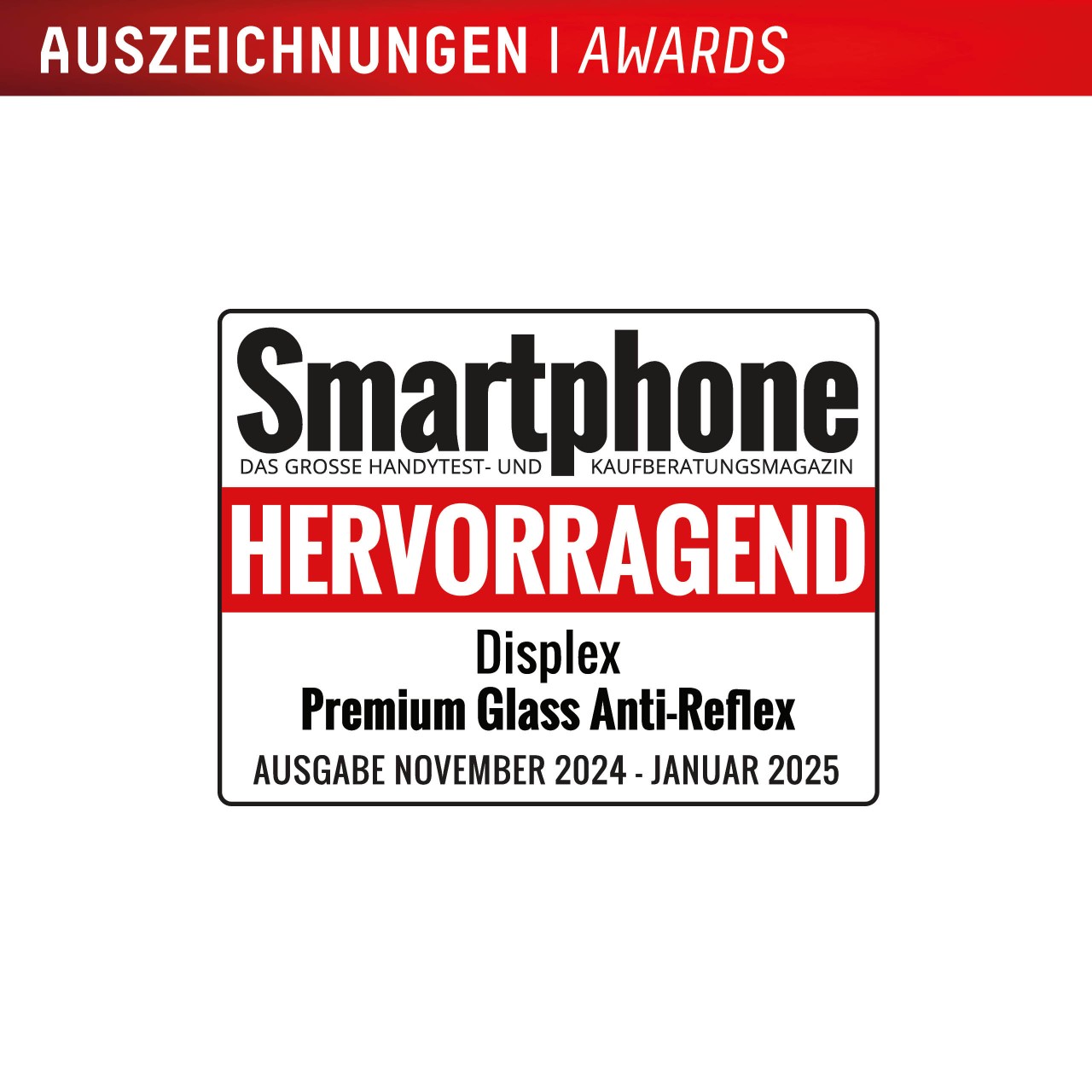 iPhone 16 Pro Max Premium Anti-Reflex Panzerglas (super-entspiegelt)